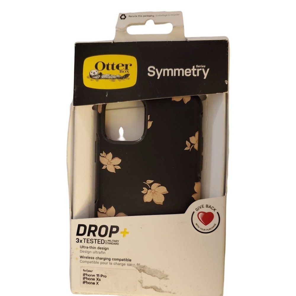 New Open Box Otter Box Symmetry Series Drop + iPhone 11 Pro Max, Xs, X Case